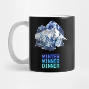 WINTER WINNER DINNER Mug